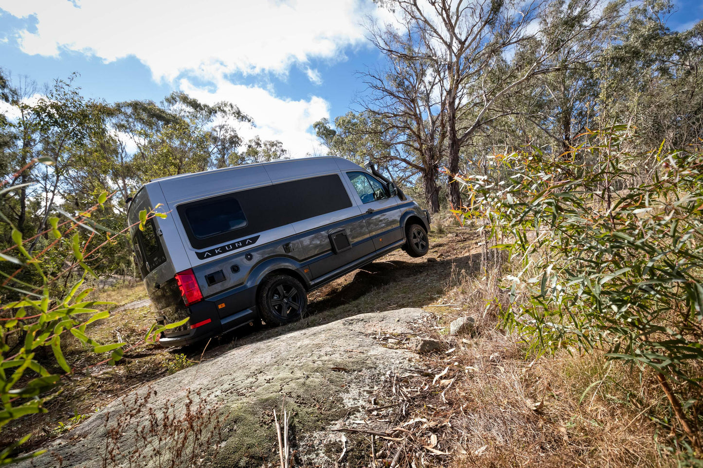 TRAKKA Crafter Seikel Suspension Lift Kit Protection  Motorhome Campervan Camper Van Conversion RV Recreational vehicle Future Next Gen Modular Cabinetry.