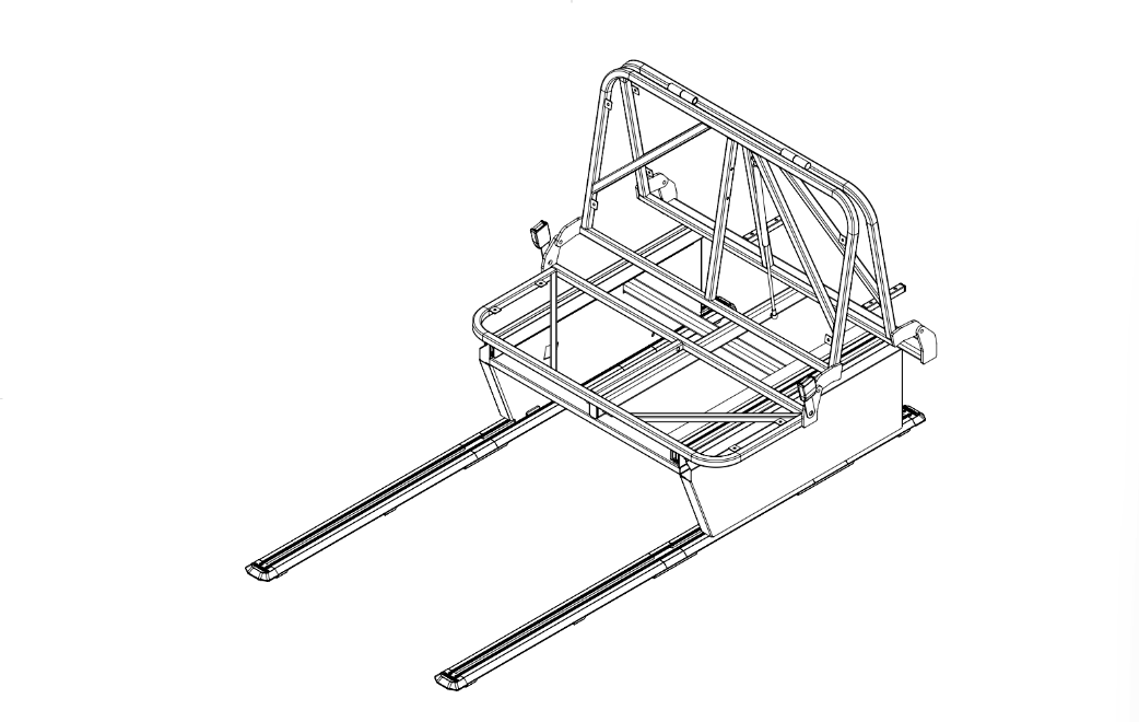 Smart Bed Seat Evolution Rail 3/4 Rock and Roll Bed for Van Conversions