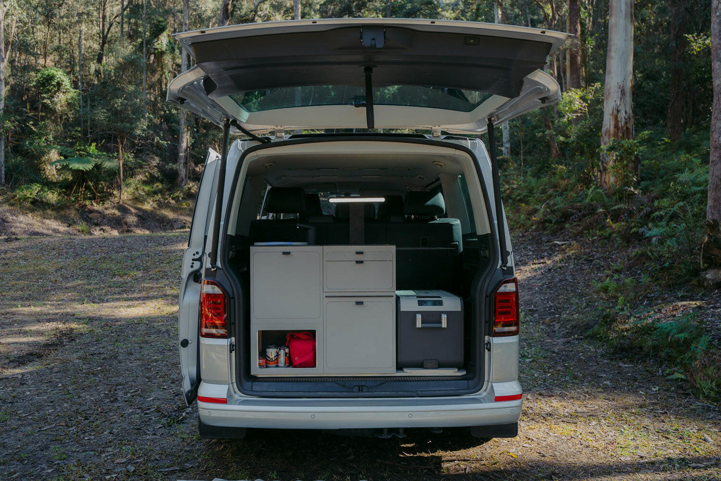 TRAKKA TRAKKIT Storage Module Modular Cabinetry  Motorhome Campervan Camper Van Conversion RV Recreational vehicle Future Next Gen Modular Cabinetry.