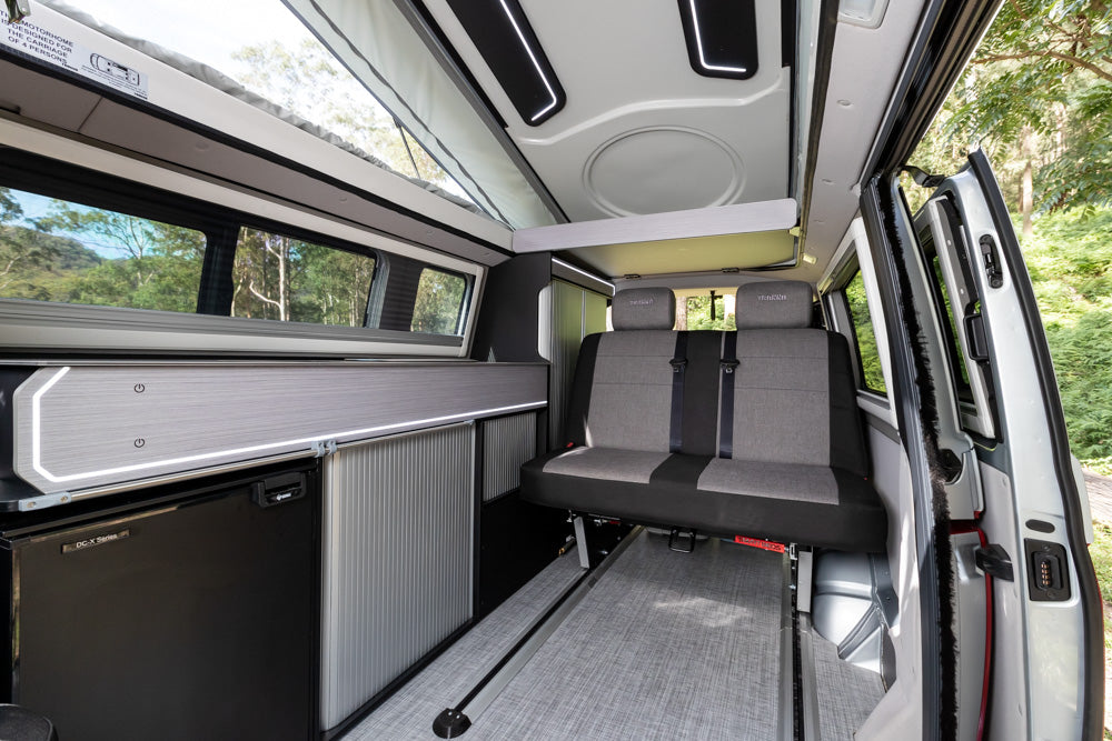 Walkthrough of the VW Trakkadu Campervan