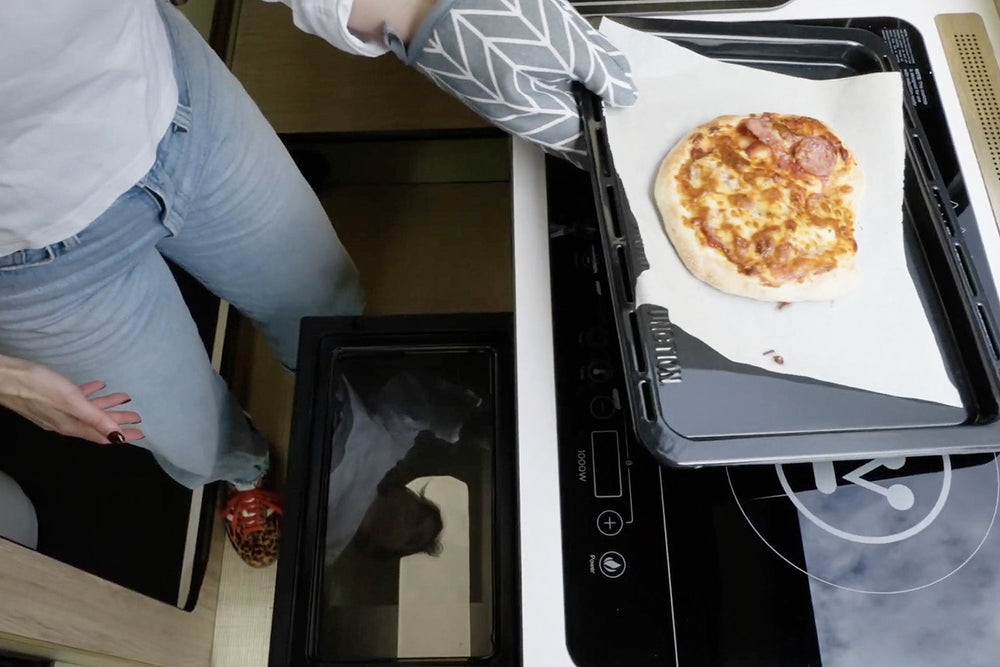 Cooking with TRAKKA: Hot Honey Pepperoni Pizza