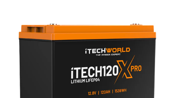 iTECH120X Deep Cycle Lithium Battery LiFePO4 120AH