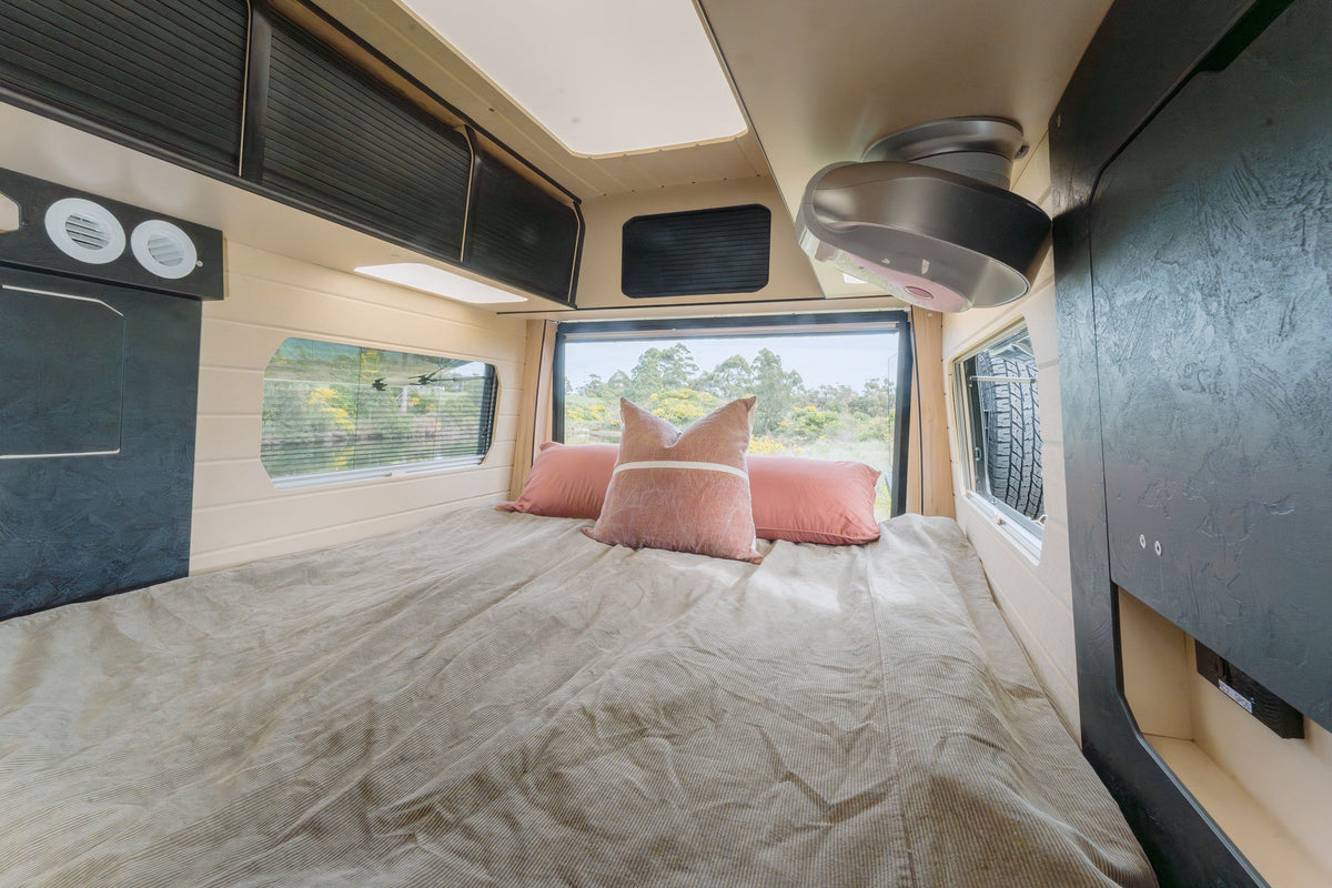TRAKKA van motorhome double bed